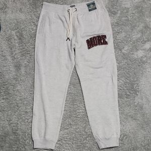 NWT Sweatpants with Embroidered Detail